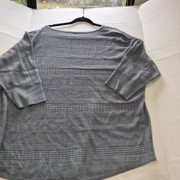 Ana A New Approach Womens 2X Light Sweater Shirt 100% Acrylic, Long Sleeves. - Picture 6 of 6